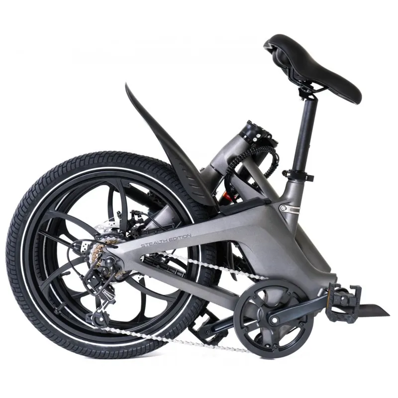 Falcon Flo Folding Electric Bike Stealth Grey-5